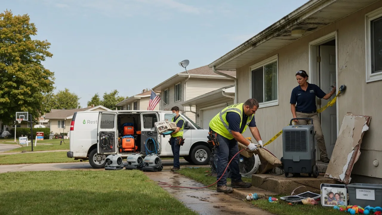 Water Damage Restoration in Franklin, PA near me
